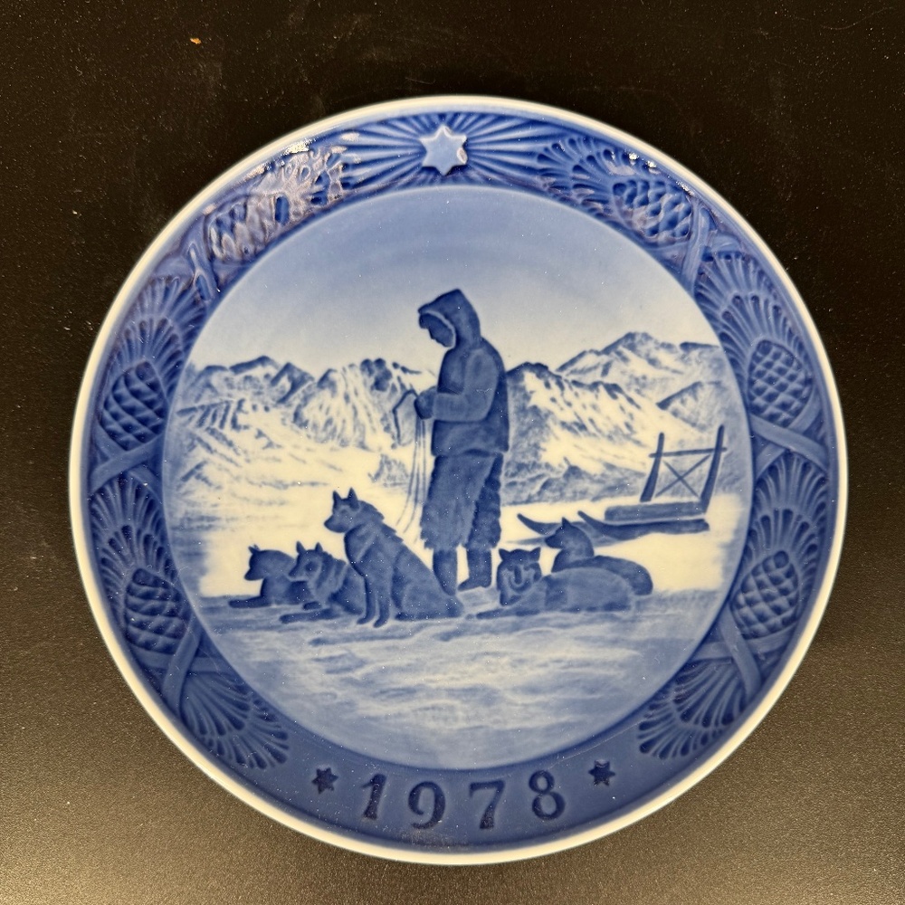 Royal Copenhagen Vintage 7” Diameter “Greenland Scenery” 1978